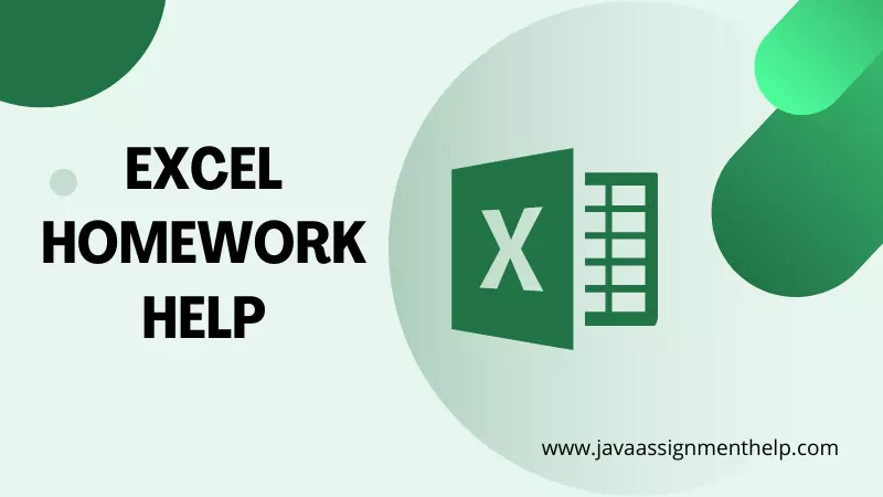 Excel homework Help