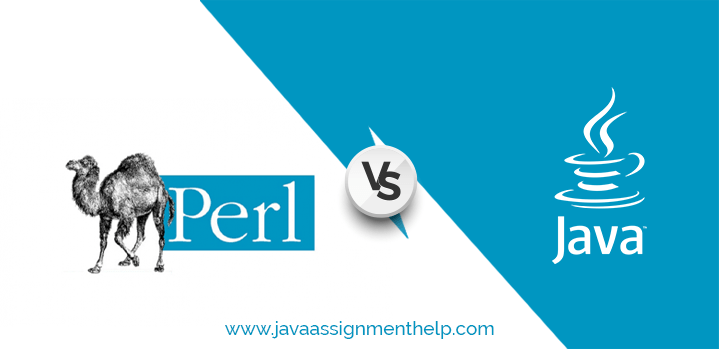 Get the comparison of Perl vs Java in tabular form in detail