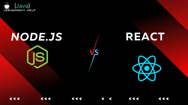 Node js vs React