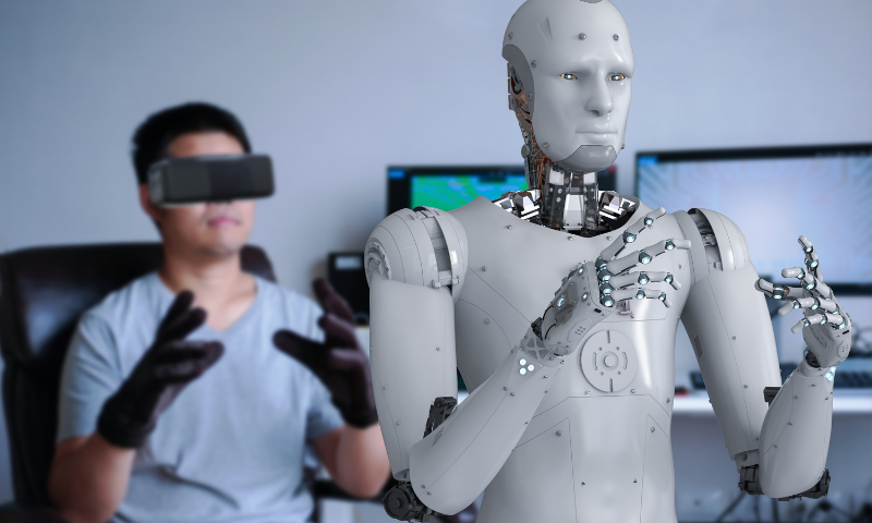 Virtual Telepresence Robot