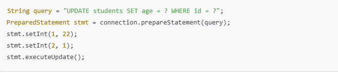 Update (Modify Data)